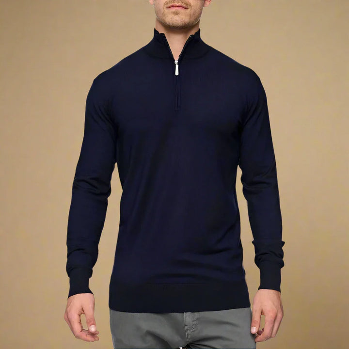 Troyer für den Herbst - Stilvolle zip Pullover für Herren