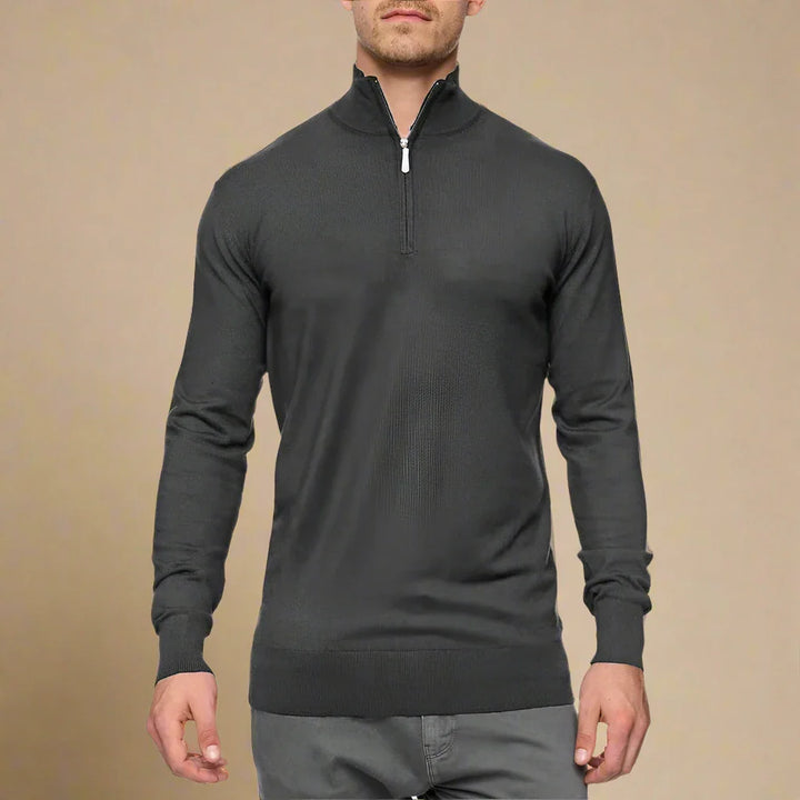 Troyer für den Herbst - Stilvolle zip Pullover für Herren