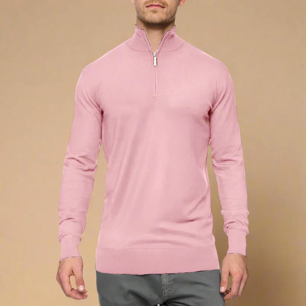Troyer für den Herbst - Stilvolle zip Pullover für Herren