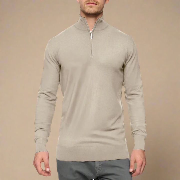 Troyer für den Herbst - Stilvolle zip Pullover für Herren
