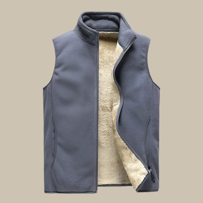 Weste für Kalte Tage - Business Casual Polarfleece Gilet für Herren