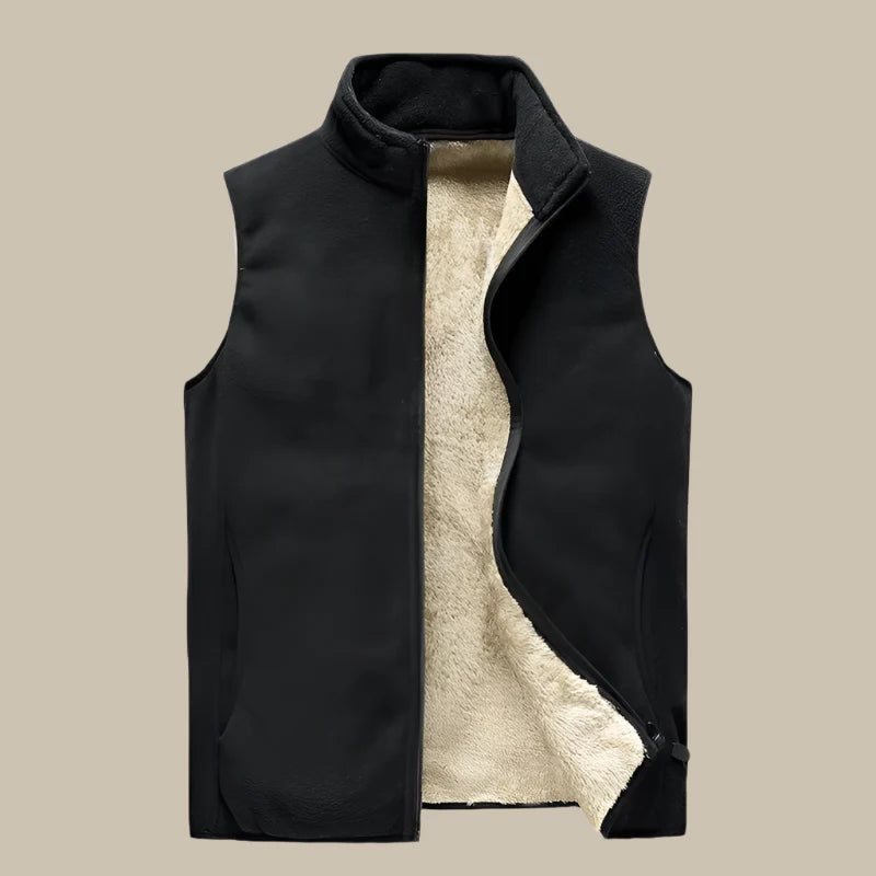 Weste für Kalte Tage - Business Casual Polarfleece Gilet für Herren