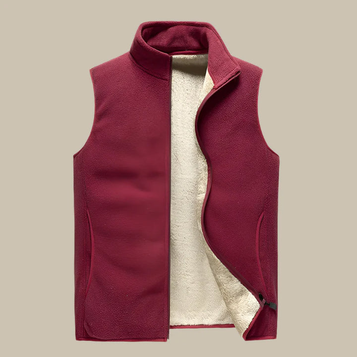 Weste für Kalte Tage - Business Casual Polarfleece Gilet für Herren