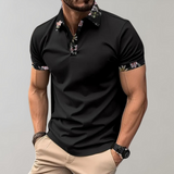 ETO Poloshirt | Lässiges Poloshirt mit tropischem Print für Herren