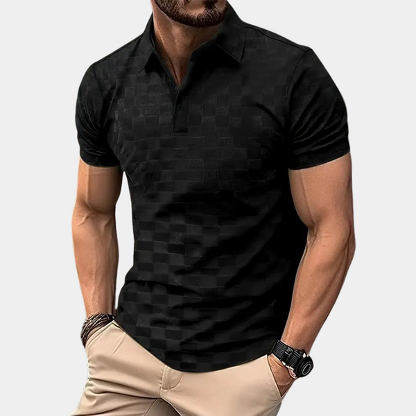 Levi Poloshirt | Slim Fit Damier-Poloshirt für Herren