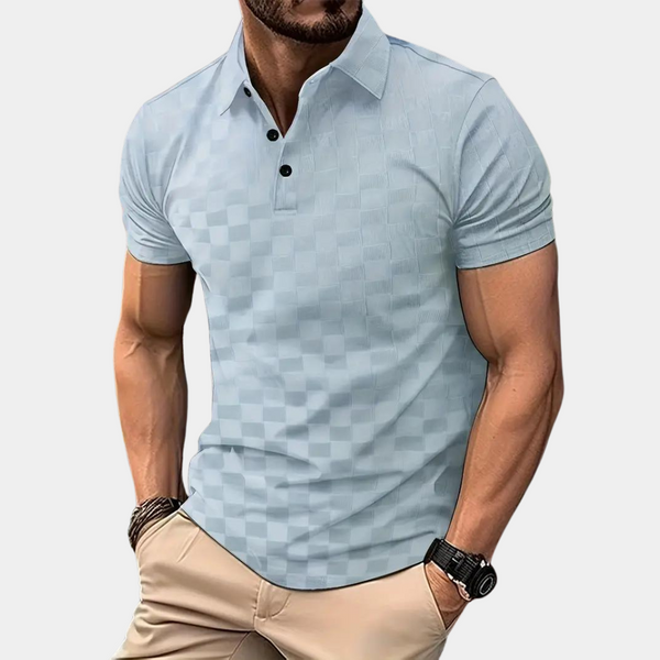 Levi Poloshirt | Slim Fit Damier-Poloshirt für Herren