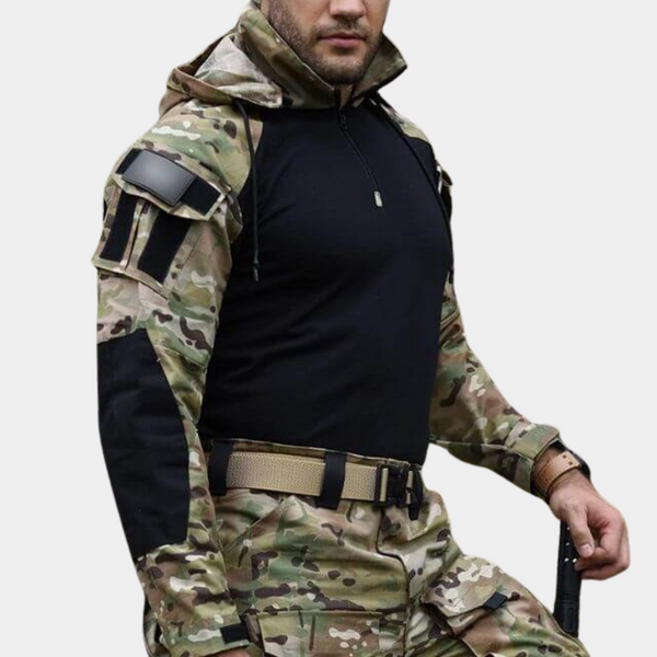 G-tex Sweater | Taktischer Outdoor-Camouflage-Hoodie für Herren