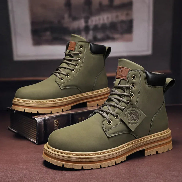 Ultraleichte Delta Stiefeletten für Kalte Tage - Klassische Wasserdichte Schnürstiefel für Herren