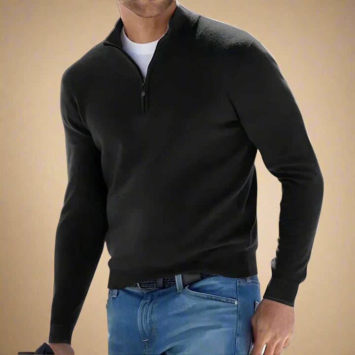 Troyer für den Herbst - Stilvolle Half Zip Pullover für Herren