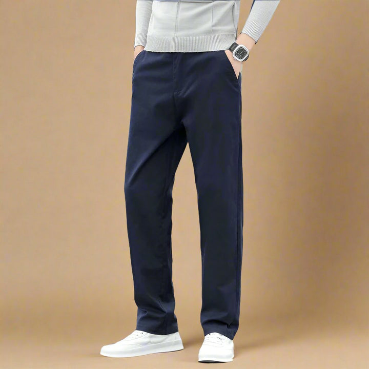 Chinohose für Herren - Casual Regular-Fit Stoffhose für den Sommer