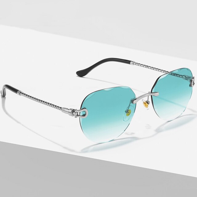 Saint Vintage Sonnenbrille | Trendy Sonnenbrille für Herren und Frauen mit UV+ Schutz