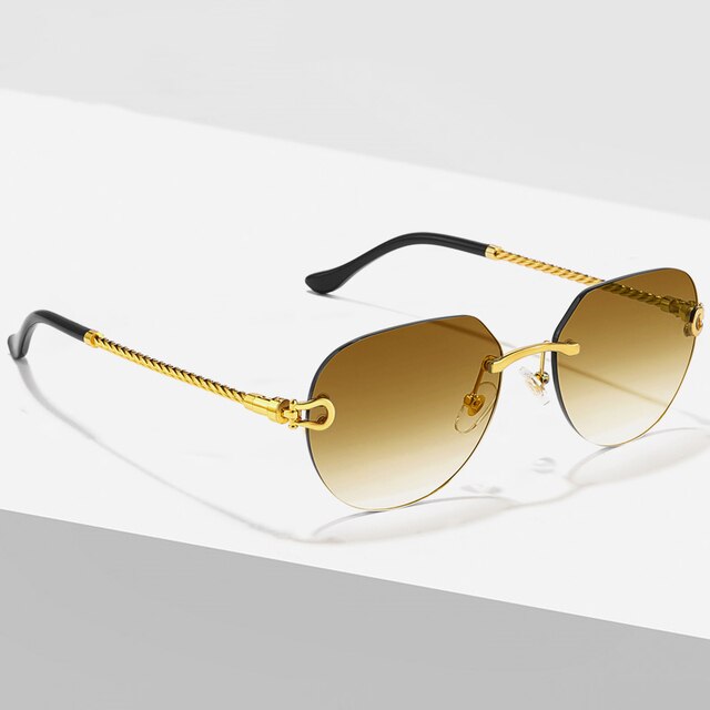 Saint Vintage Sonnenbrille | Trendy Sonnenbrille für Herren und Frauen mit UV+ Schutz