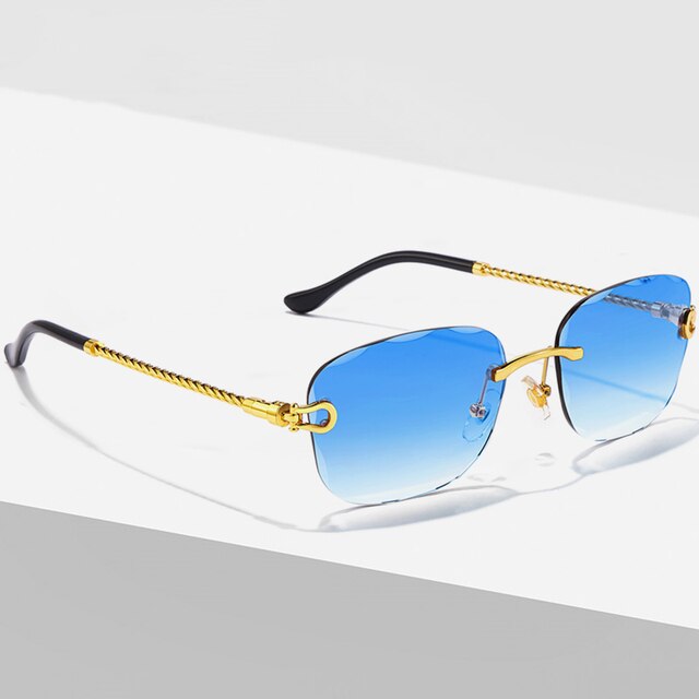 Saint Vintage Sonnenbrille | Trendy Sonnenbrille für Herren und Frauen mit UV+ Schutz
