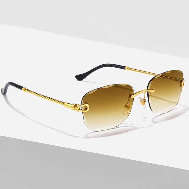 Saint Vintage Sonnenbrille | Trendy Sonnenbrille für Herren und Frauen mit UV+ Schutz