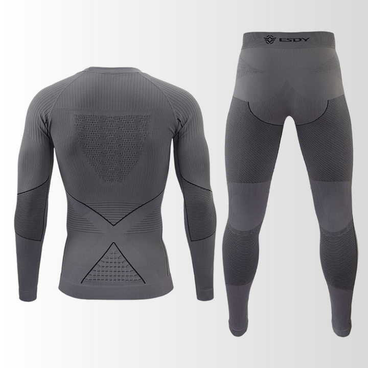 Thermische Funktionsunterwäsche für Herren - Thermo Set für Kalte Tage
