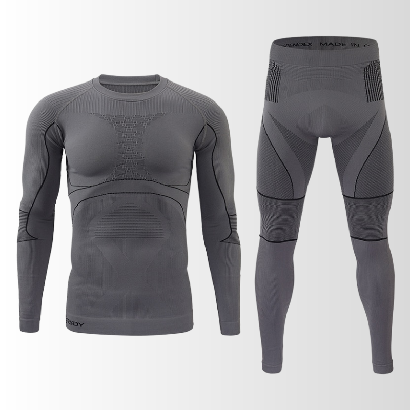 Thermische Funktionsunterwäsche für Herren - Thermo Set für Kalte Tage