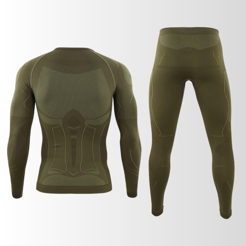 Thermische Funktionsunterwäsche für Herren - Thermo Set für Kalte Tage