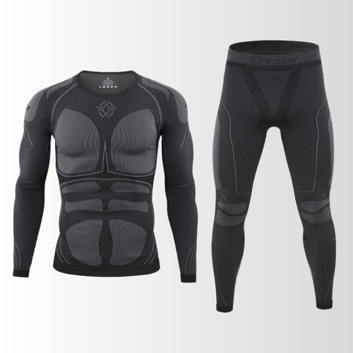 Thermische Funktionsunterwäsche für Herren - Thermo Set für Kalte Tage