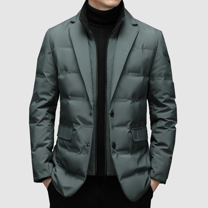 Dauenenjacke für den Herbst - Business Casual Parka Jacke für Herren
