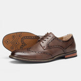 Derbies Nette Oxford Leer