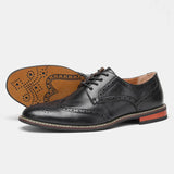 Derbies Nette Oxford Leer