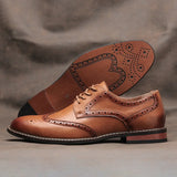 Derbies Nette Oxford Leer