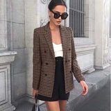 Alayá Blazer | Retro-Stil oversized Blazer für Damen