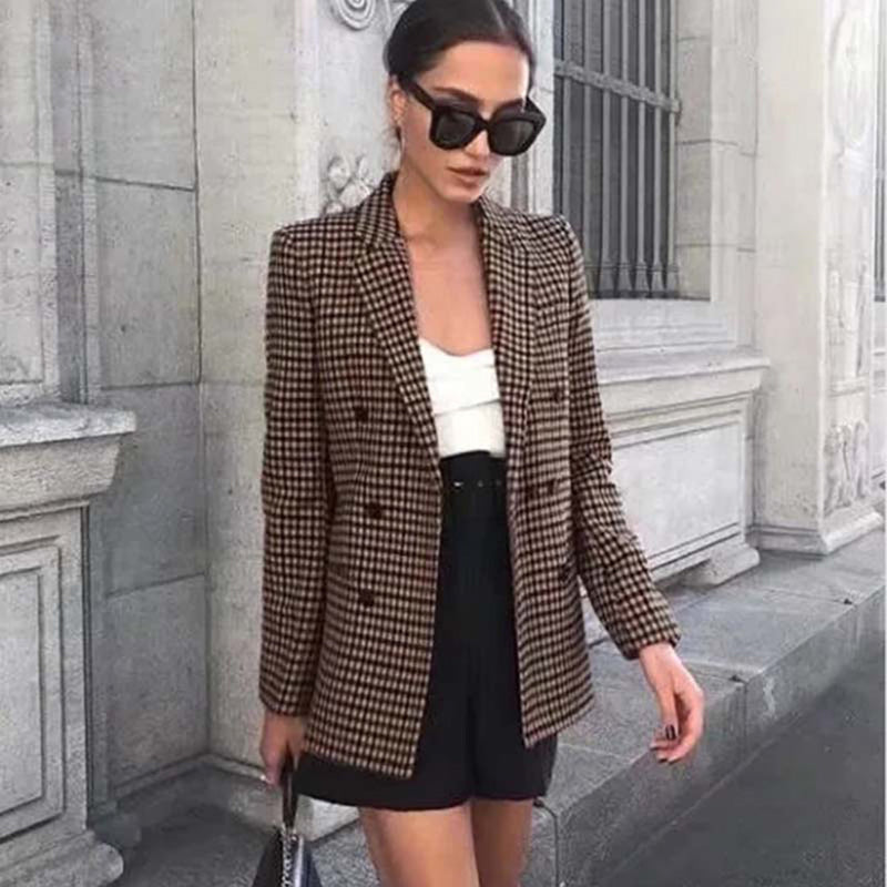 Alayá Blazer | Retro-Stil oversized Blazer für Damen