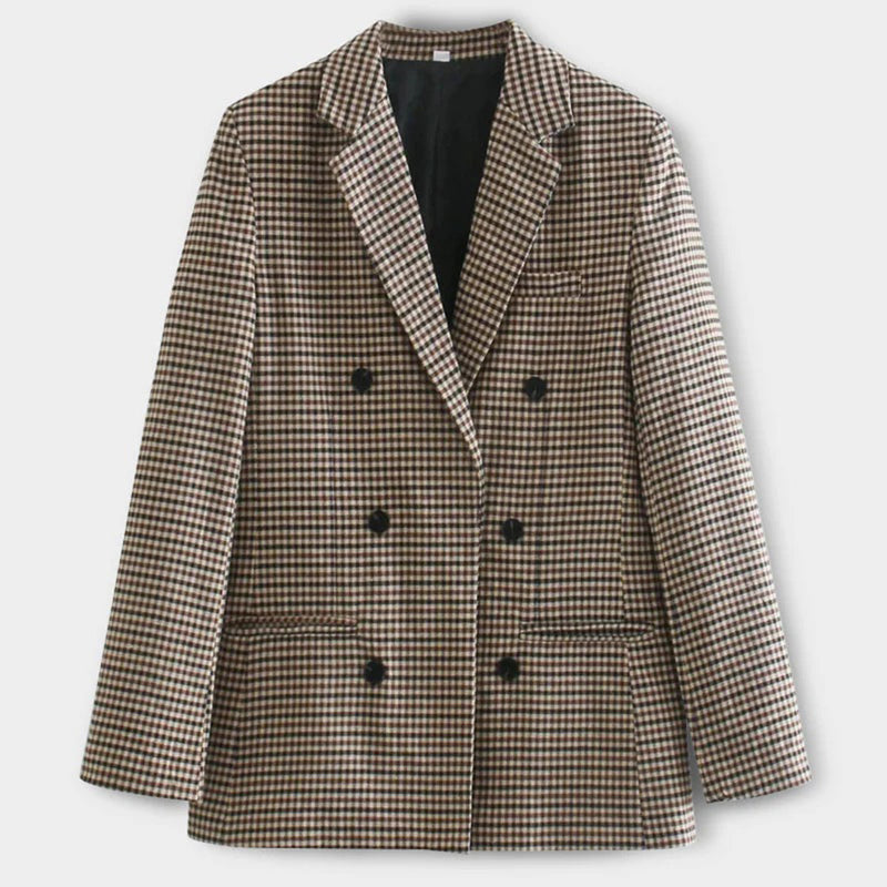 Alayá Blazer | Retro-Stil oversized Blazer für Damen