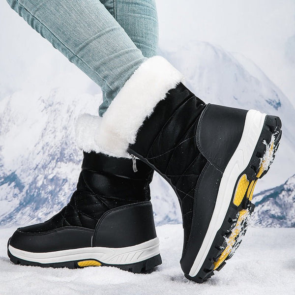 Marlies Schneestiefel | Ergonomische Winterstiefel für Damen zur Schmerzlinderung und Wärme