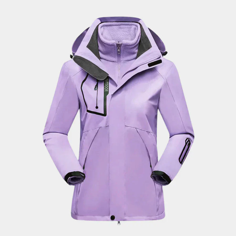 Rosafield Ski Parka | Sehr warme Skijacke für Damen, ideal für den Winter