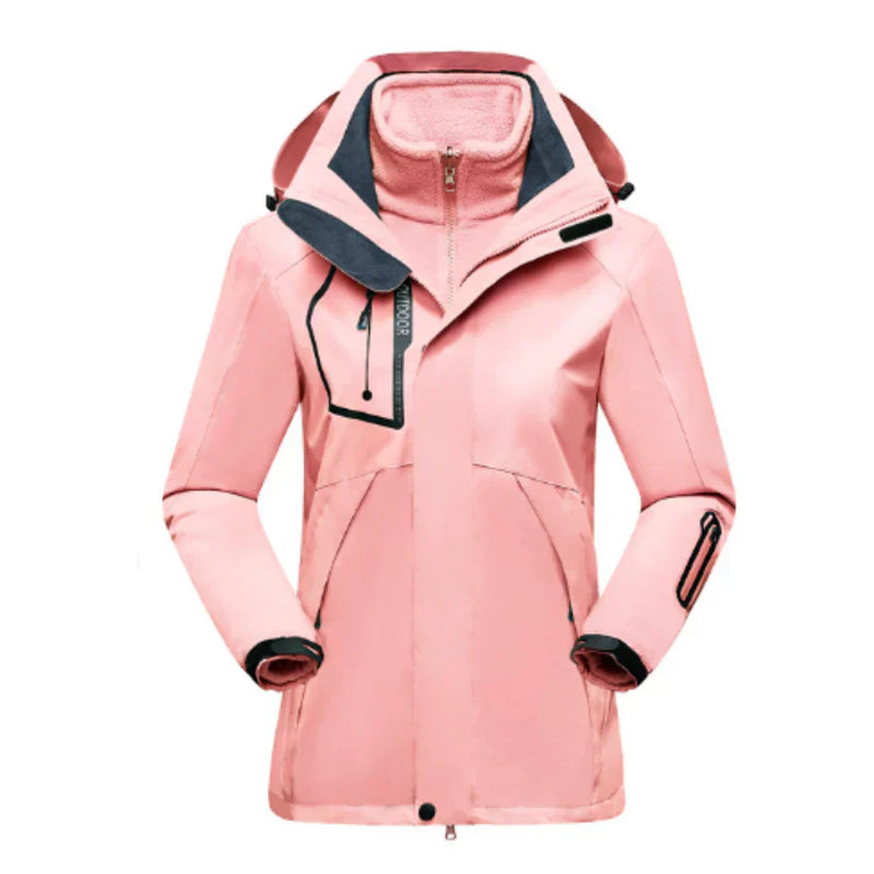 Rosafield Ski Parka | Sehr warme Skijacke für Damen, ideal für den Winter