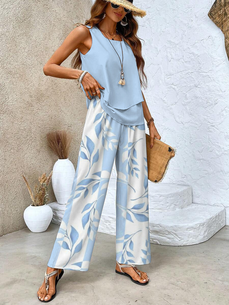 Elegante Top Palazzo