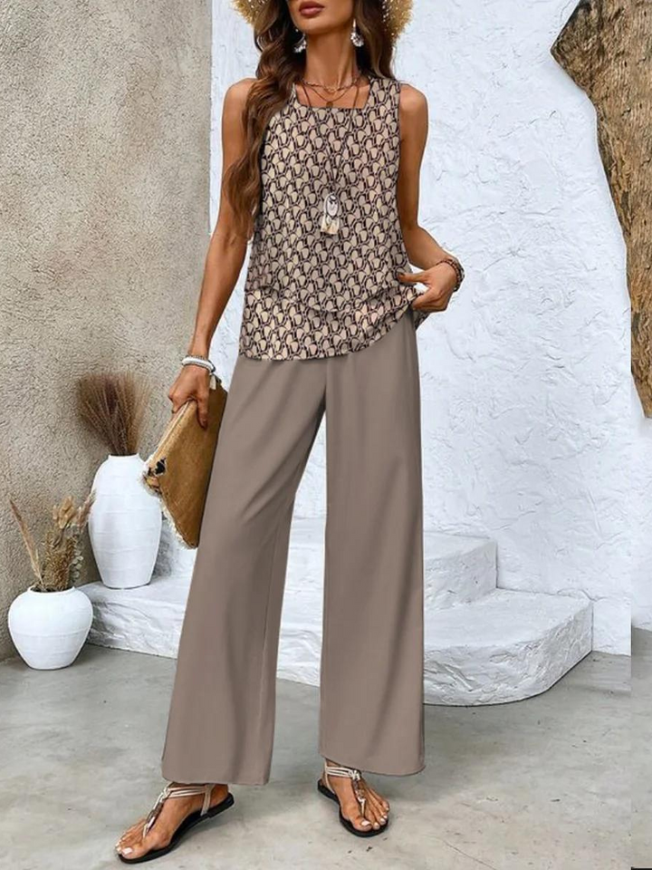 Elegante Top Palazzo
