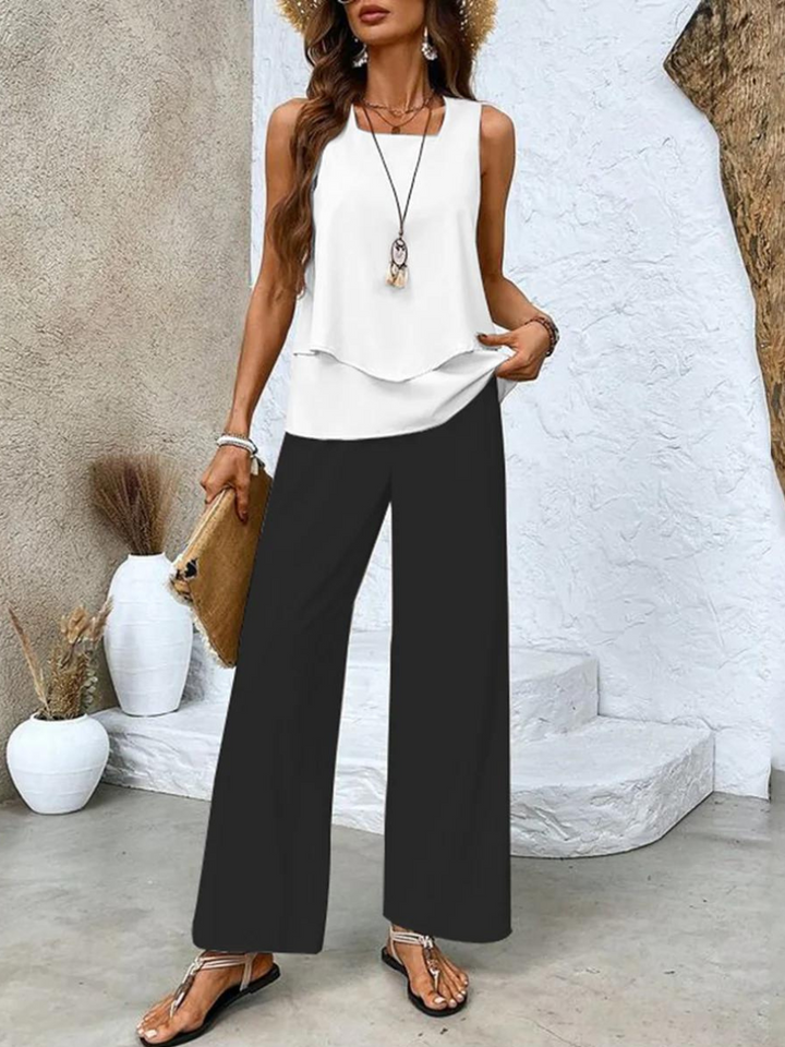 Elegante Top Palazzo