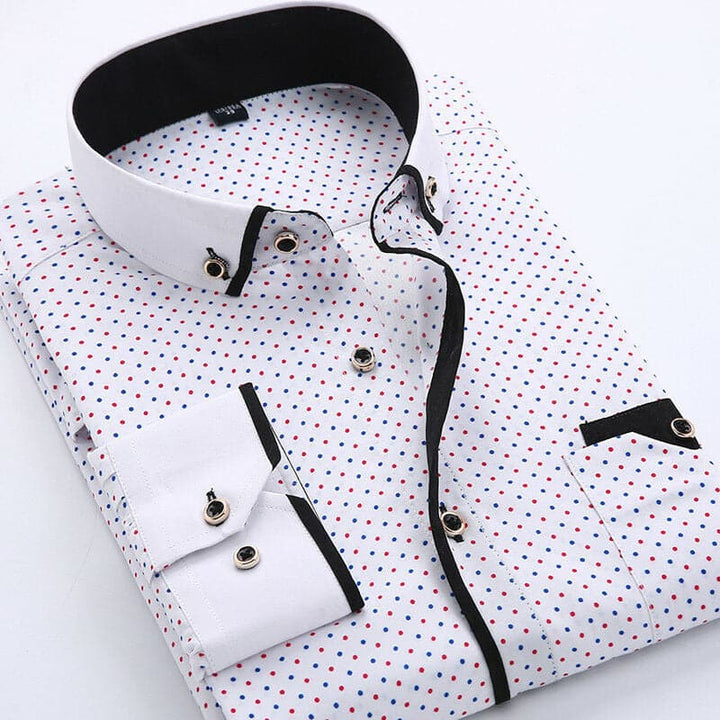 Elegantes Herren Musterhemd