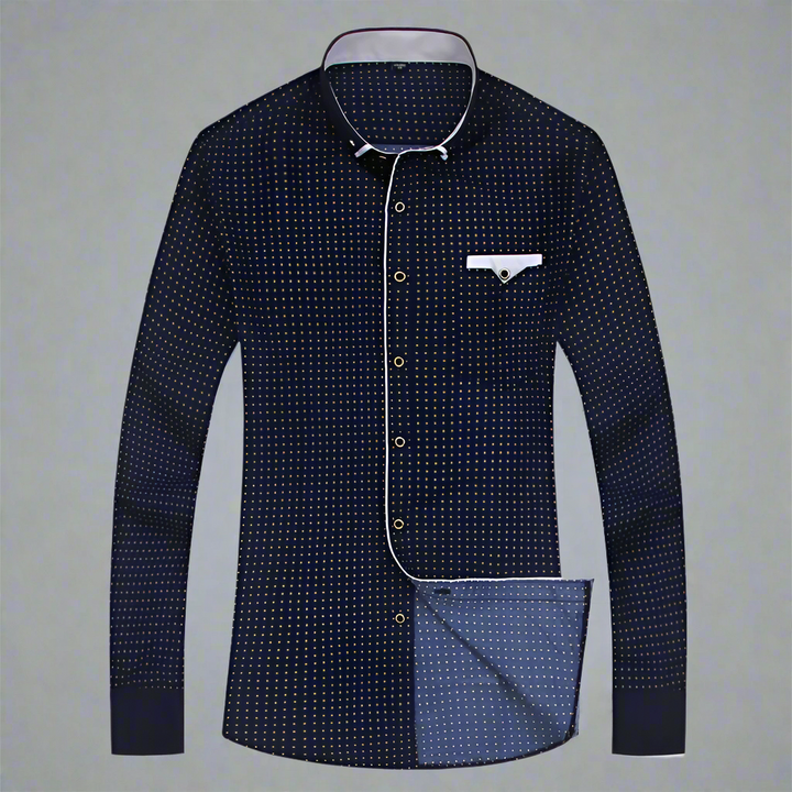 Elegantes Herren Musterhemd