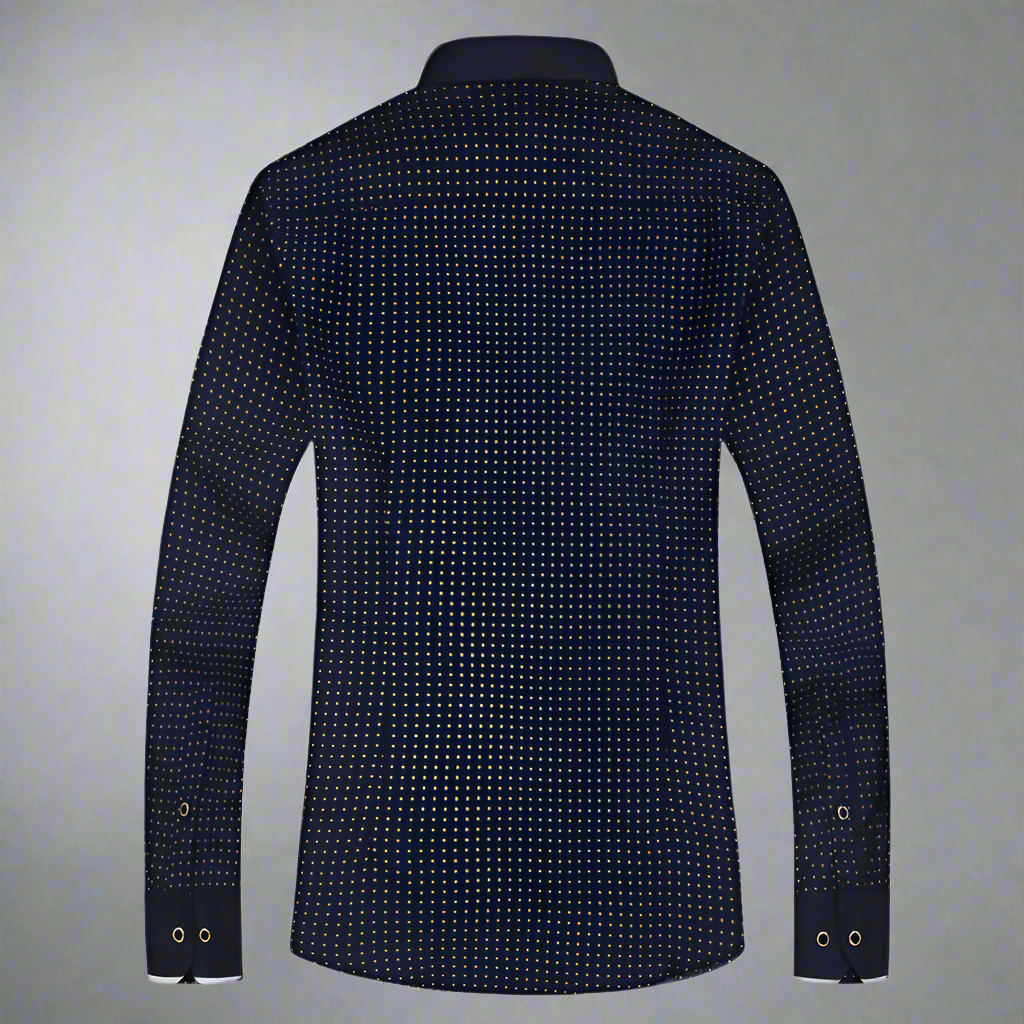 Elegantes Herren Musterhemd