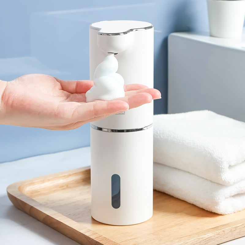 Seifenspender automatisch berührungslos Schaum - Sensor Hygiene Spender Herbst Erkältung Badezimmer