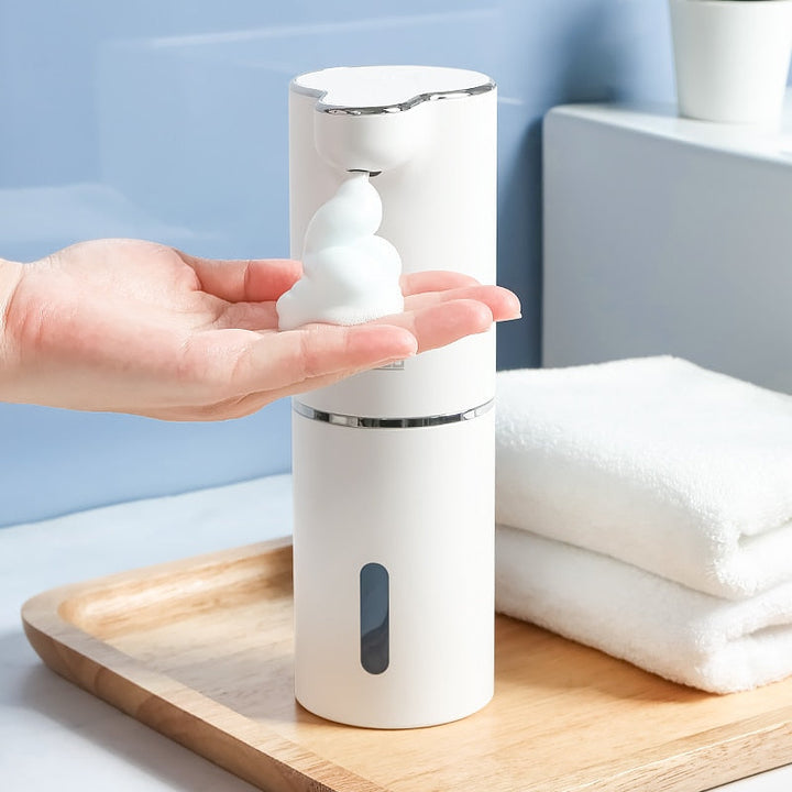 Seifenspender automatisch berührungslos Schaum - Sensor Hygiene Spender Herbst Erkältung Badezimmer