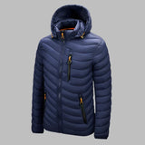 PeakVenture Puffer | Wasserdichte Outdoor-Daunenjacke Winterjacke Herren für Bergtouren