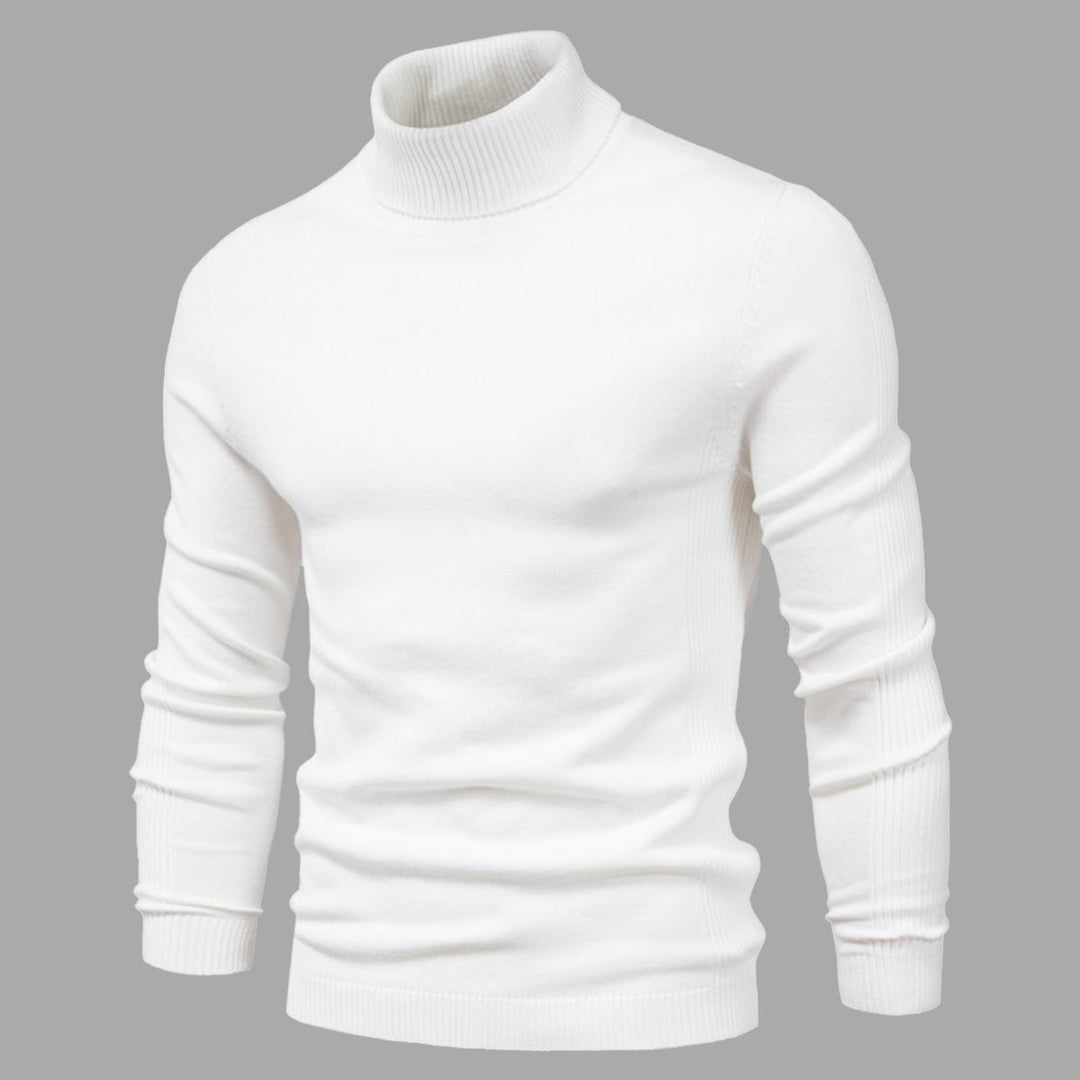 Rollkragenpullover für den Herbst - Hochwertiger waschbarer Pullover für Herren