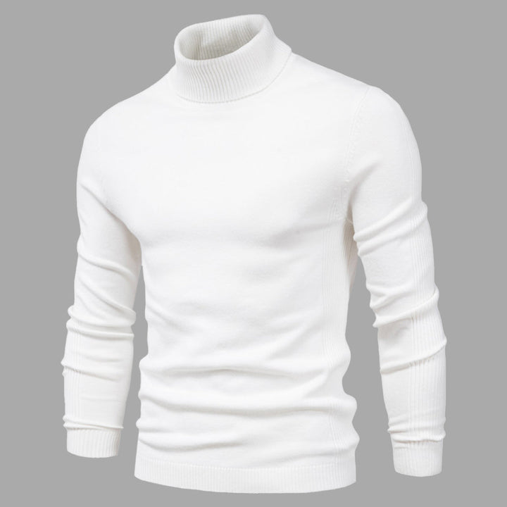 Rollkragenpullover für den Herbst - Hochwertiger waschbarer Pullover für Herren