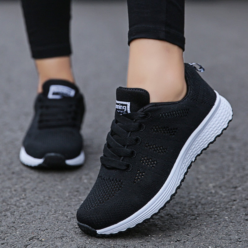 Sneaker für Damen - Trendy Bequeme Sommerschuhe für breite Füße