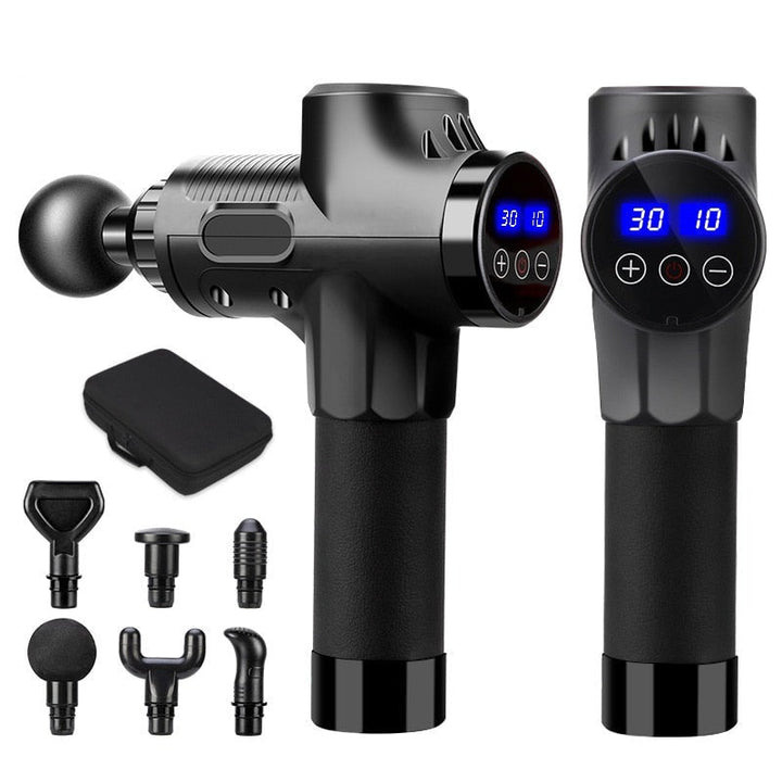 Massage Pro elektrisch kabellos Akku - Massage Gun Muskeln Sport Entspannung Herbst Training