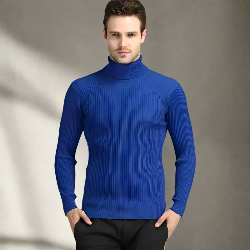 Vince Rollkragenpullover | Klassischer Herren-Kabelpullover