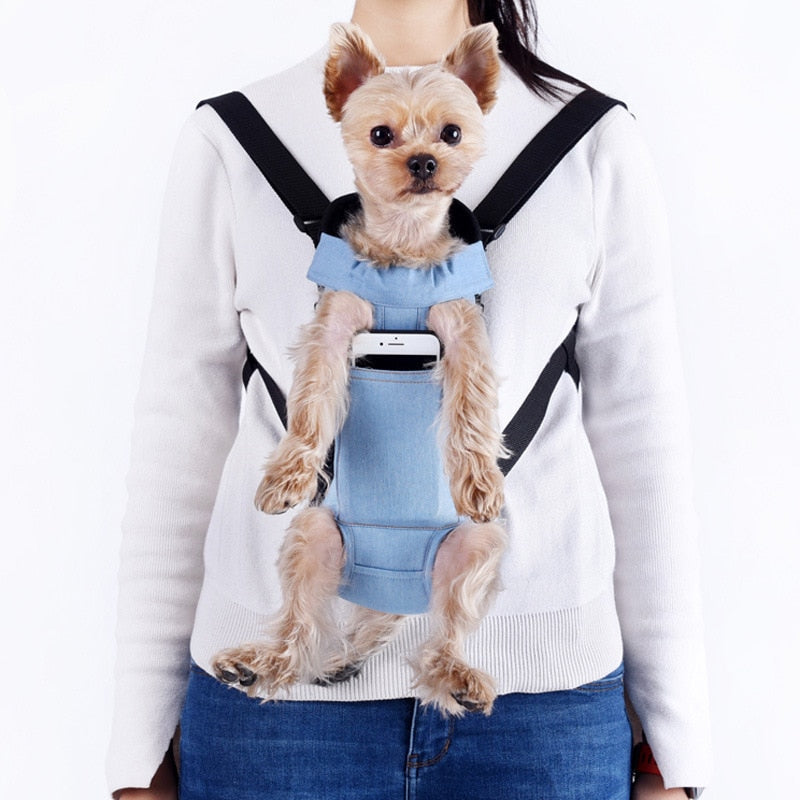 Hundetasche Rucksack Tragetasche - Hundetragetasche für kleine Hunde Welpen Herbst Wandern Reise