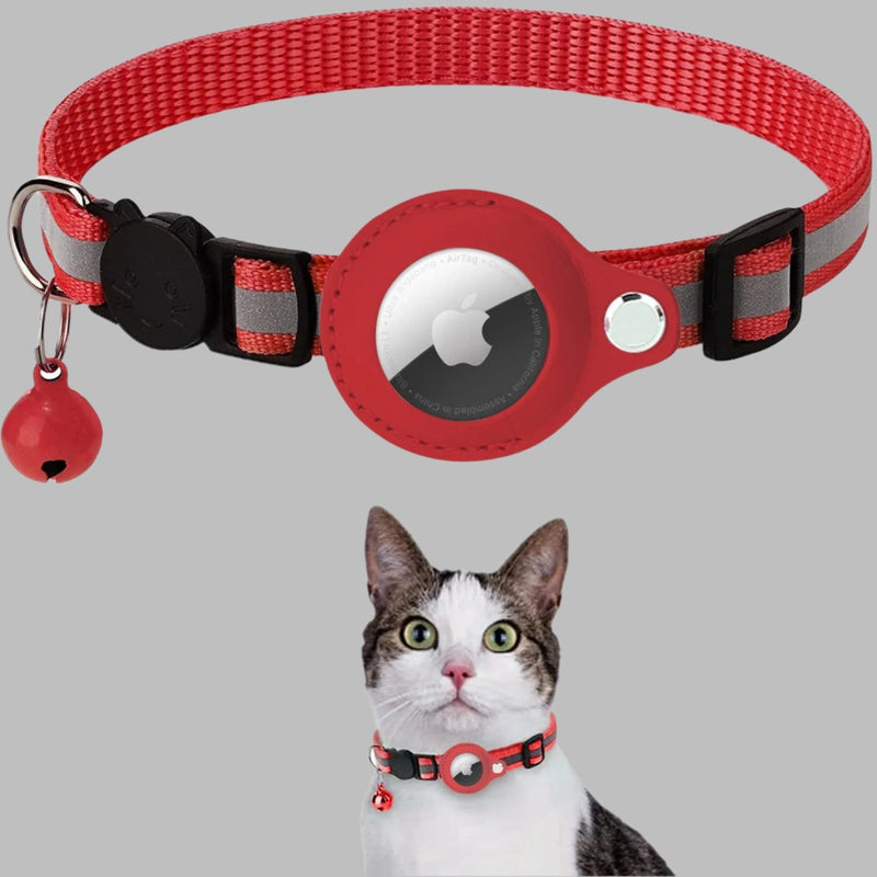 Halsband met AirTag Optie