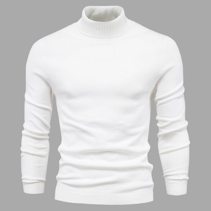 Rollkragenpullover für den Herbst - Hochwertiger waschbarer Pullover für Herren