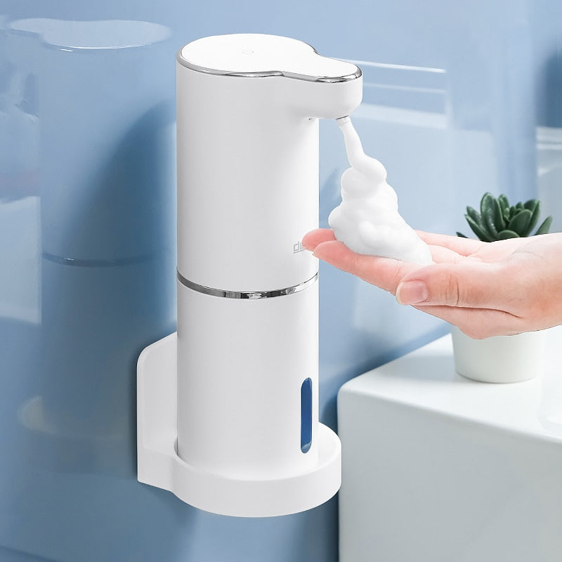 Seifenspender automatisch berührungslos Schaum - Sensor Hygiene Spender Herbst Erkältung Badezimmer